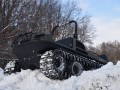 MUDD-OX两栖车用于铲雪