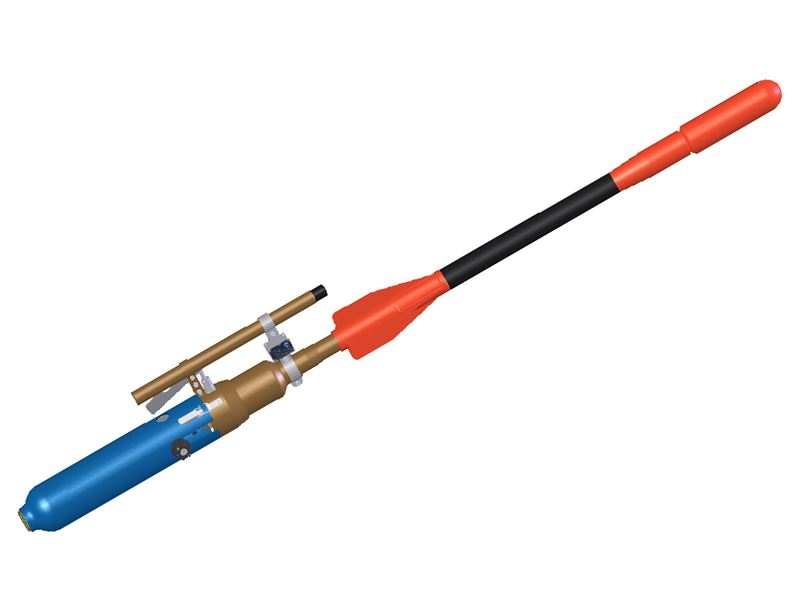 科莱沃连发远距离抛投器PTQ8.5-Y240-Q210 B